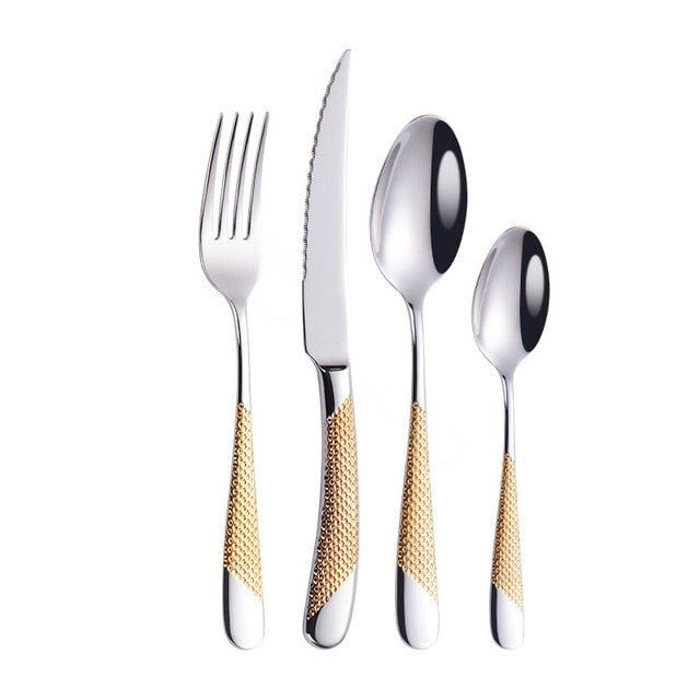 Grace | Flatware Set of 4 - ELVI HOME