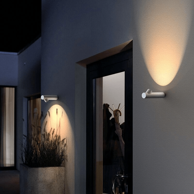 Hugo | Modern Outdoor Waterproof Wall Lamp - ELVI HOME