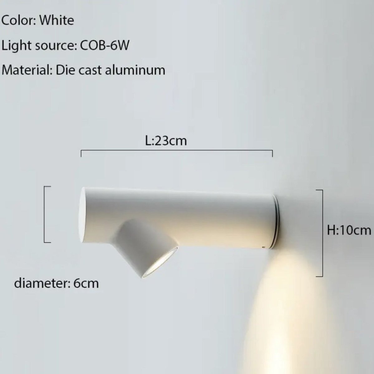 Hugo | Modern Outdoor Waterproof Wall Lamp - ELVI HOME