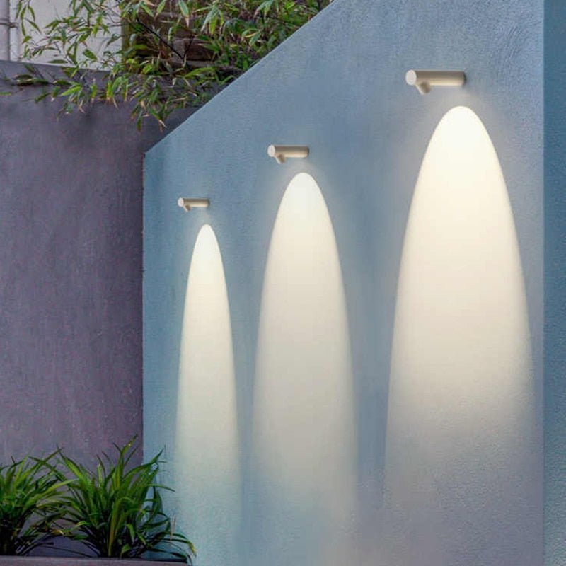 Hugo | Modern Outdoor Waterproof Wall Lamp - ELVI HOME