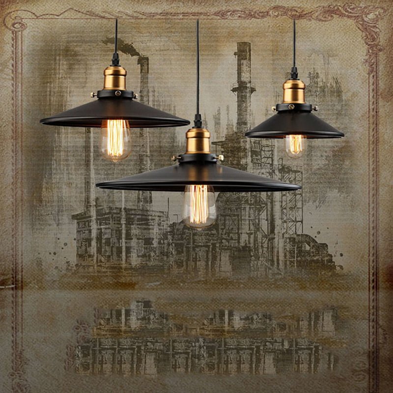 Industrial Pendant Light - ELVI HOME