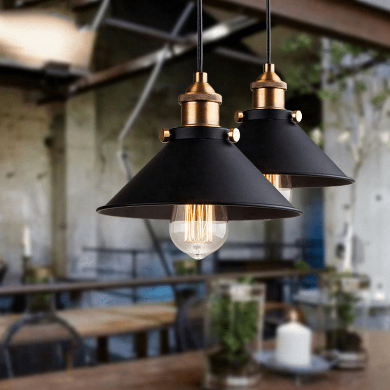 Industrial Pendant Light - ELVI HOME