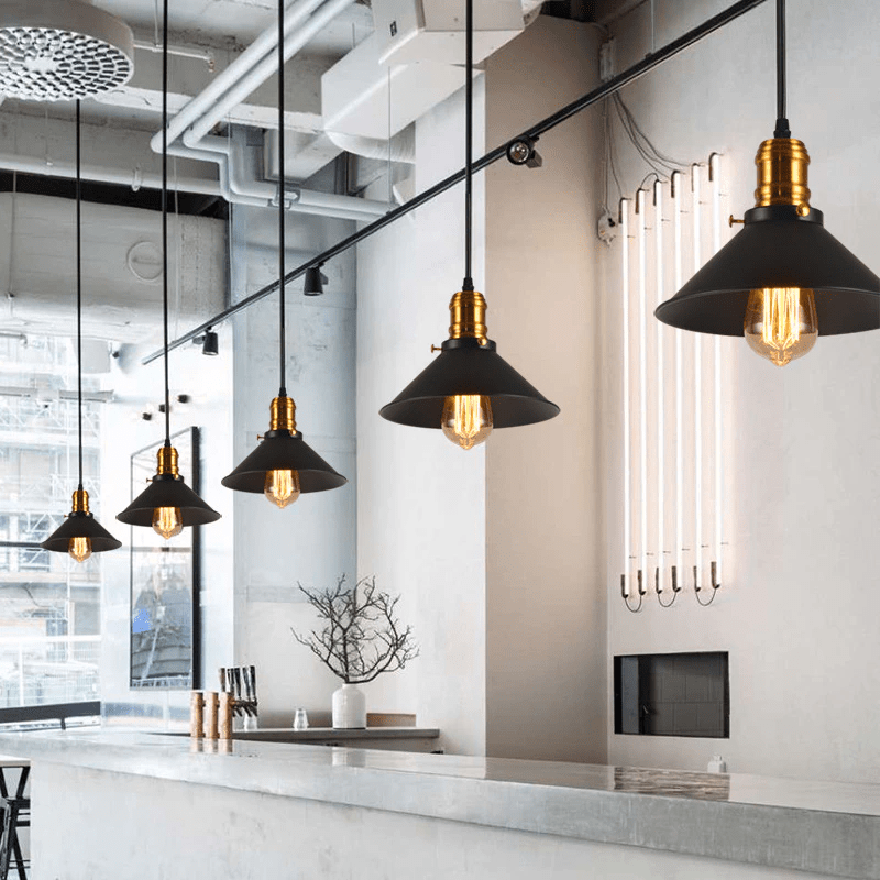 Industrial Pendant Light - ELVI HOME