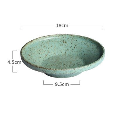 Jade Green | Glazed Stoneware Dinnerware - ELVI HOME