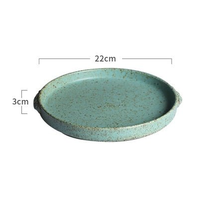 Jade Green | Glazed Stoneware Dinnerware - ELVI HOME