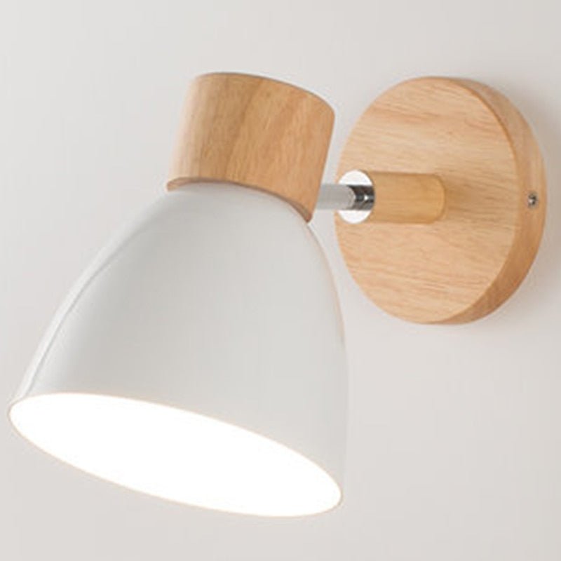 Jenny | Wooden Reading Wall Lamp - ELVI HOME