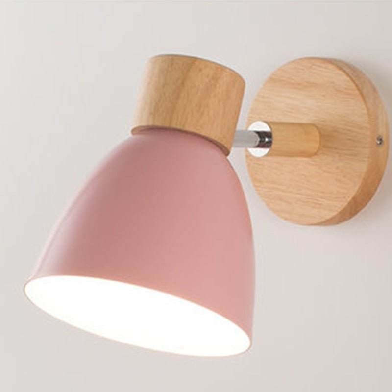 Jenny | Wooden Reading Wall Lamp - ELVI HOME