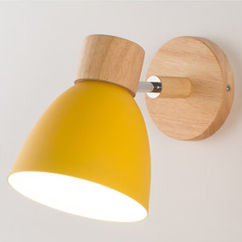 Jenny | Wooden Reading Wall Lamp - ELVI HOME