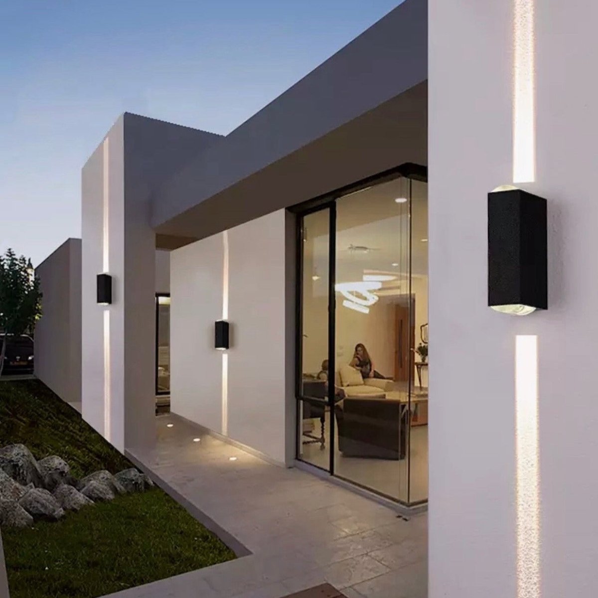 Jett | LED Waterproof Outdoor Wall Light - ELVI HOME