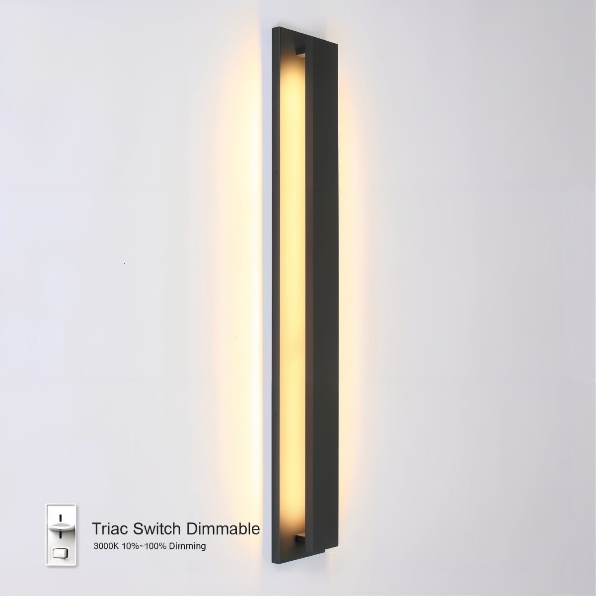 Jörg | Aluminum LED Triac Dimmable Water - Resistant Outdoor Wall Light - ELVI HOME