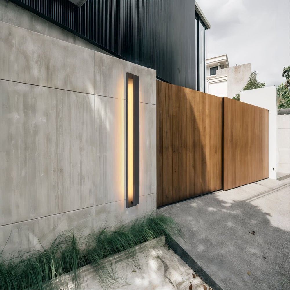 Jörg Aluminum Dimmable Outdoor Wall Light - TRIAC Compatible LED Sconce ...