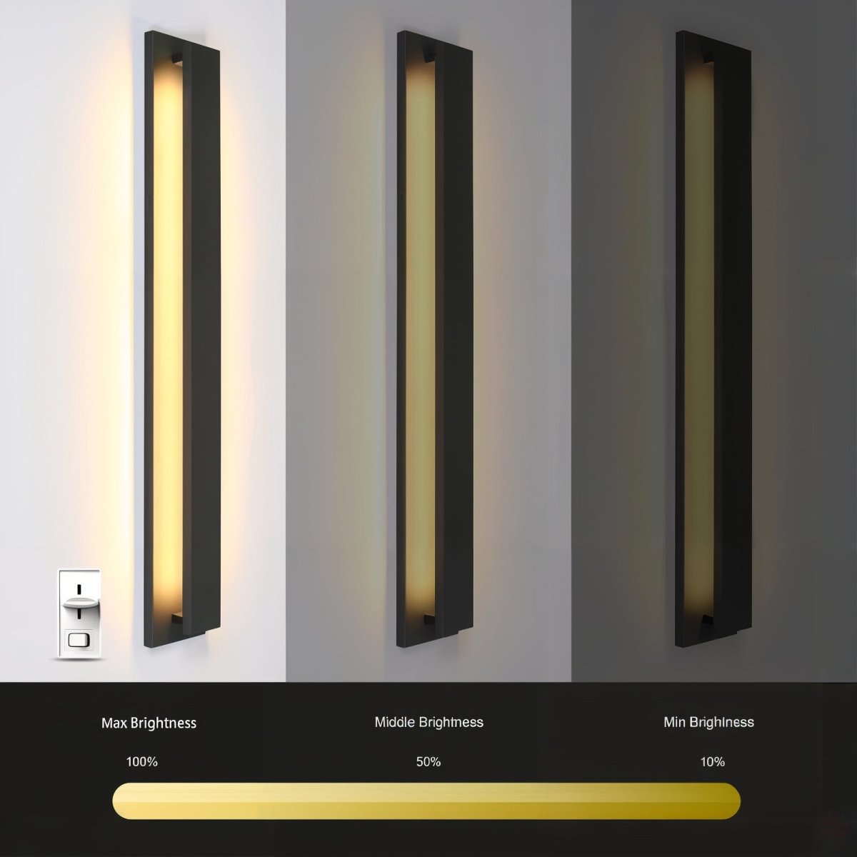 Jörg | Aluminum LED Triac Dimmable Water - Resistant Outdoor Wall Light - ELVI HOME