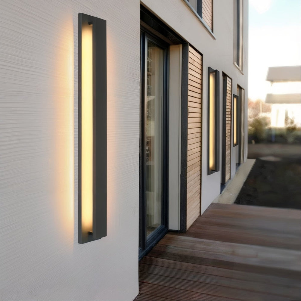 Jörg Aluminum Dimmable Outdoor Wall Light - TRIAC Compatible LED Sconce ...