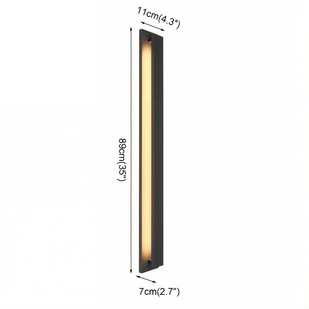 Jörg | Aluminum LED Triac Dimmable Water - Resistant Outdoor Wall Light - ELVI HOME