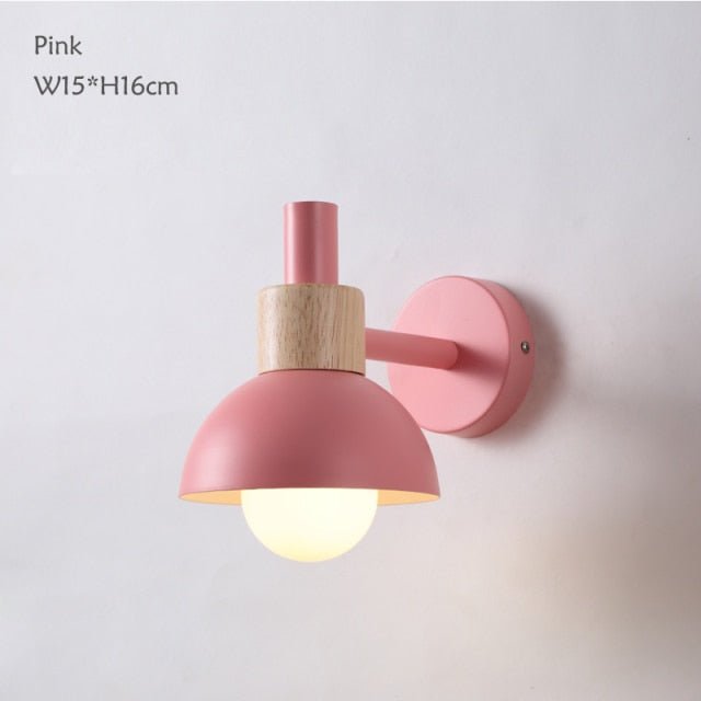 Julie | Wooden Wall Lamp - ELVI HOME