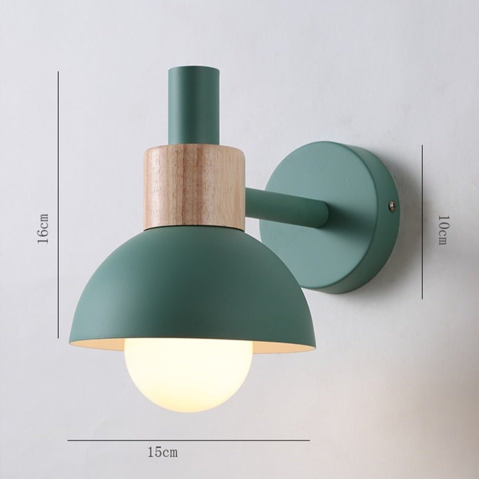 Julie | Wooden Wall Lamp - ELVI HOME