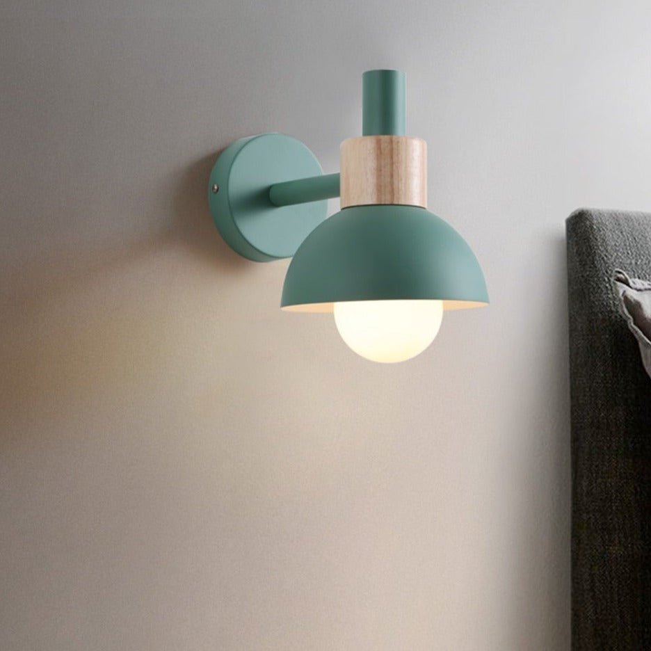 Julie | Wooden Wall Lamp - ELVI HOME