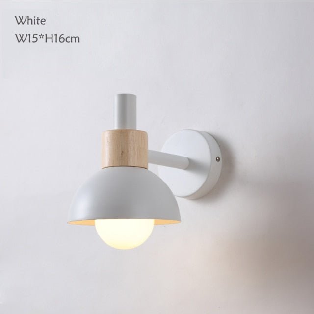 Julie | Wooden Wall Lamp - ELVI HOME