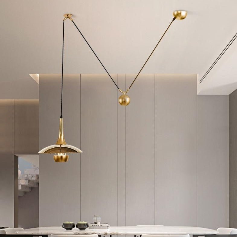 Jumi | Chrome Pendant Light - ELVI HOME