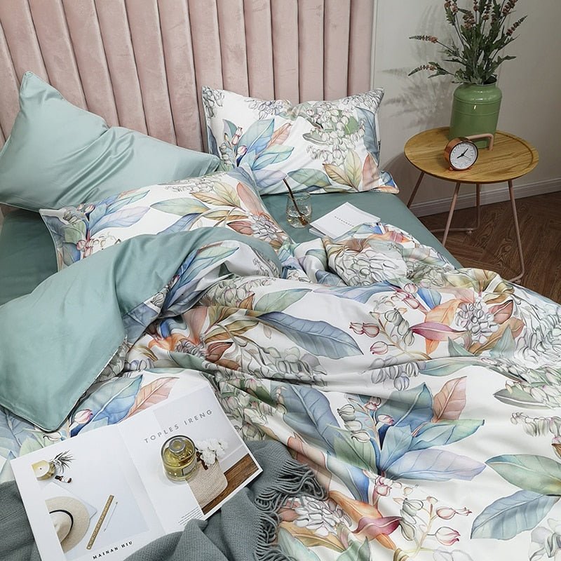 Kira | Egyptian Cotton Duvet Cover Set - ELVI HOME