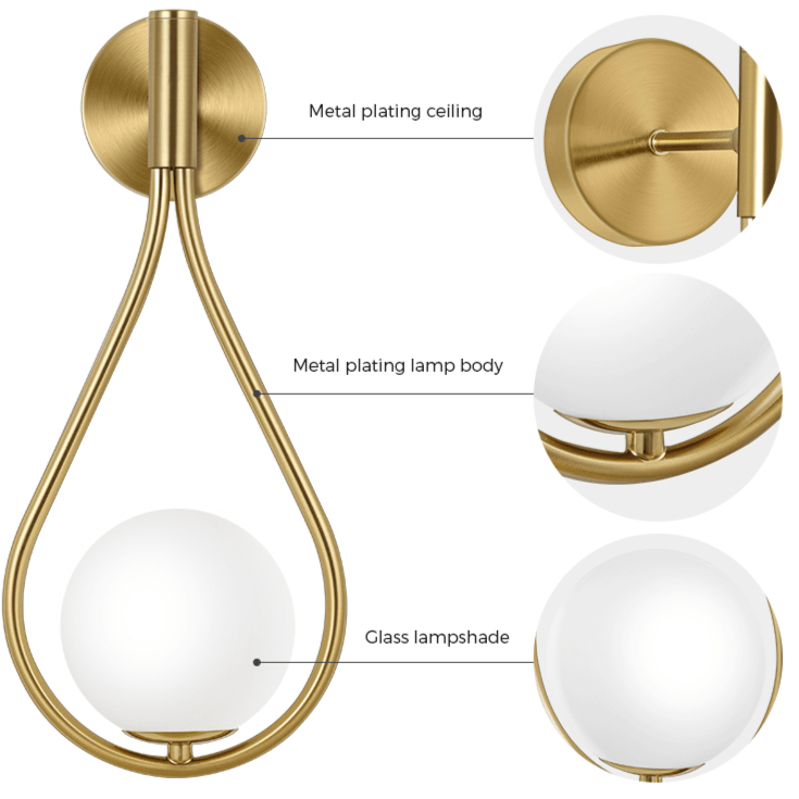 Lana | Wall Sconce - ELVI HOME