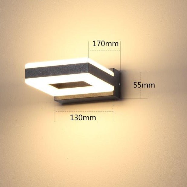 LED Outdoor Wall Lamp - ELVI HOME