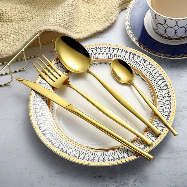 Liliana | Stainless Steel Cutlery Set - ELVI HOME