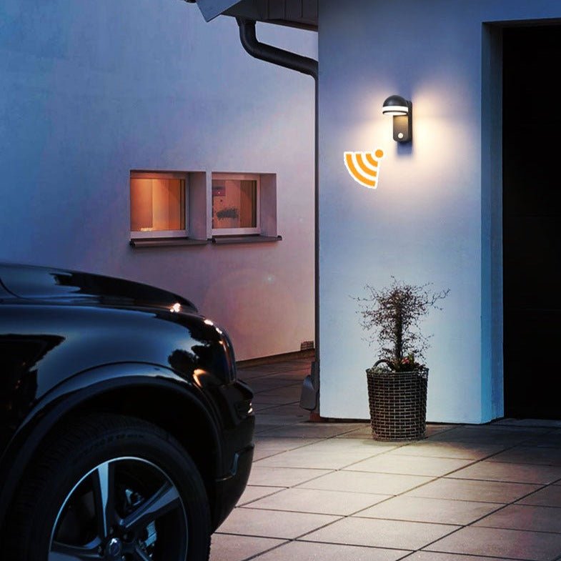 Lund | Outdoor Motion Sensor LED Wall Light - ELVI HOME