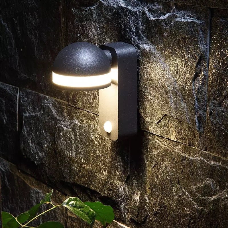 Lund | Outdoor Motion Sensor LED Wall Light - ELVI HOME