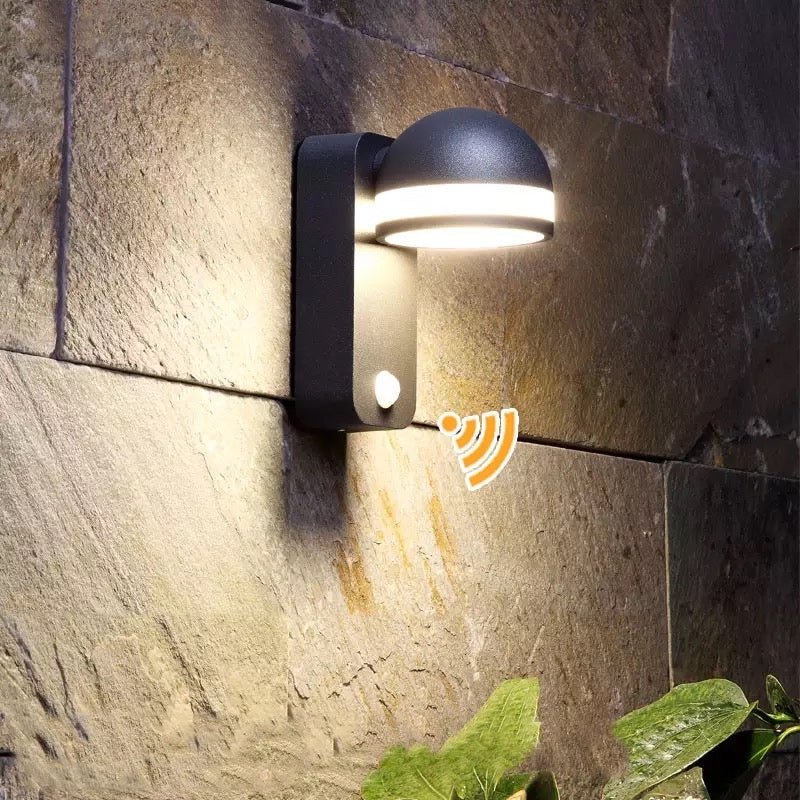 Lund | Outdoor Motion Sensor LED Wall Light - ELVI HOME