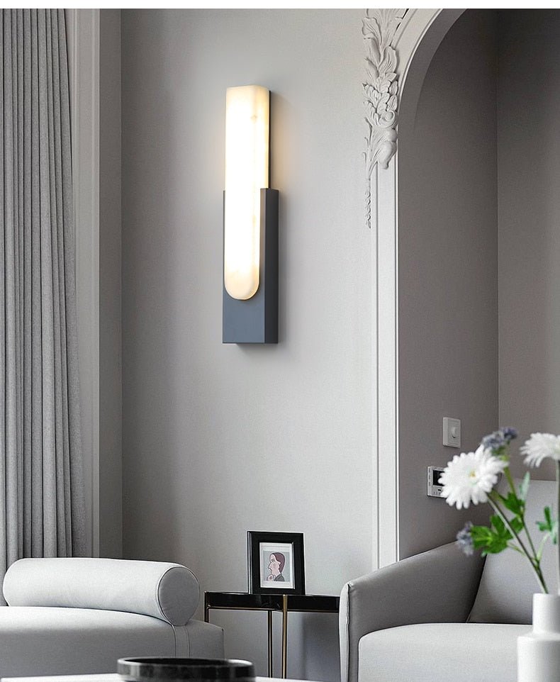 Marta | Marble Wall Lamp - ELVI HOME