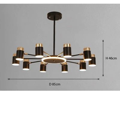 Melissa | LED Chandelier - ELVI HOME