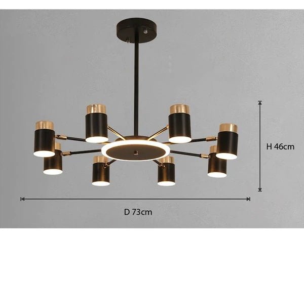 Melissa | LED Chandelier - ELVI HOME