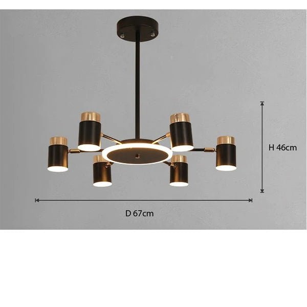 Melissa | LED Chandelier - ELVI HOME