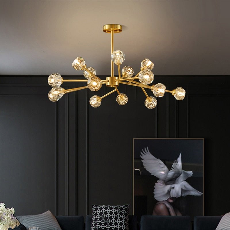 Mia | Crystal Chandelier - ELVI HOME