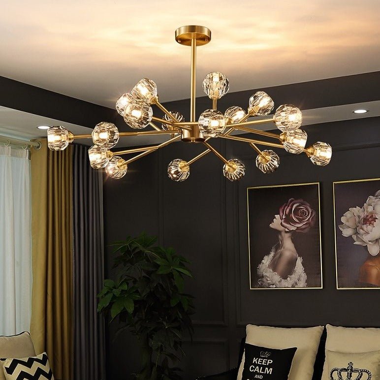 Mia | Crystal Chandelier - ELVI HOME