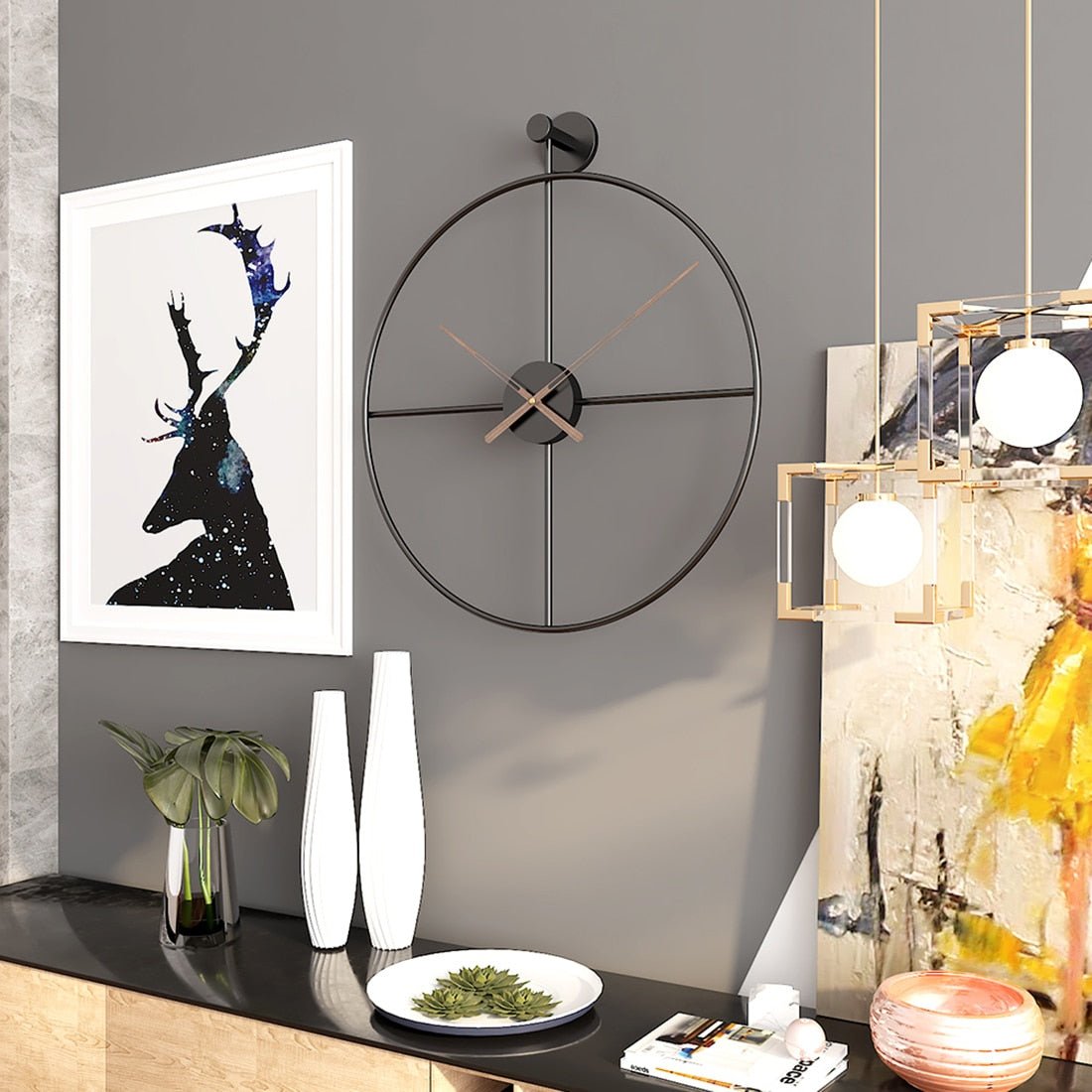 Milano | Wall Clock - ELVI HOME