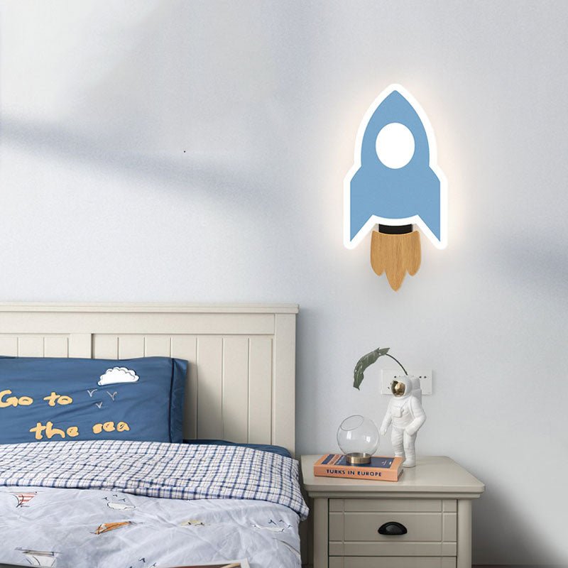 Mini Rocket | Acrylic LED Wall Lamp - ELVI HOME