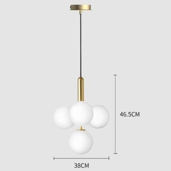 Mira | Glass Pendant Light - ELVI HOME