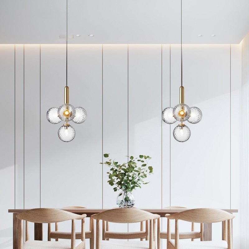 Mira | Glass Pendant Light - ELVI HOME