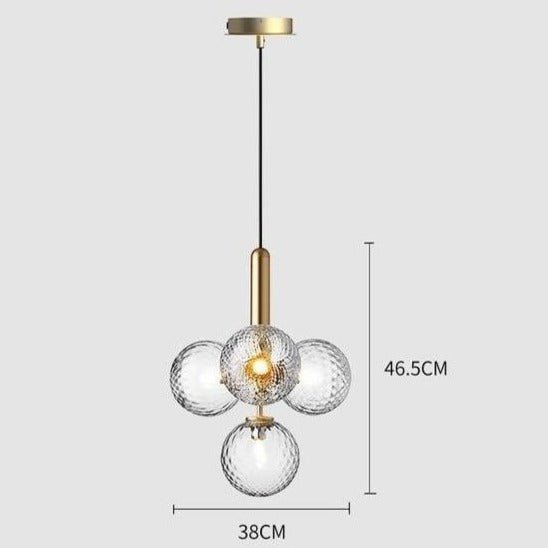 Mira | Glass Pendant Light - ELVI HOME