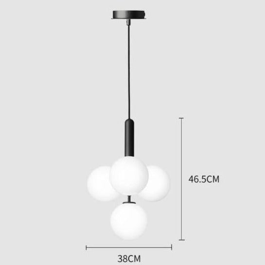 Mira | Glass Pendant Light - ELVI HOME