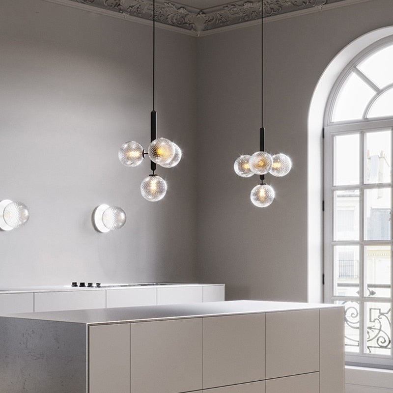 Mira | Glass Pendant Light - ELVI HOME