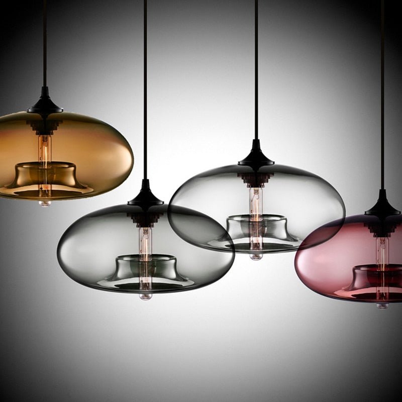 Modena | Glass Pendant Light - ELVI HOME