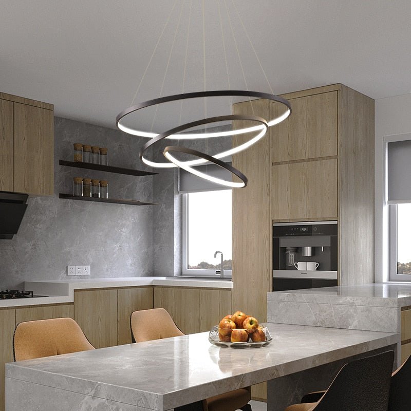 Modern Circular Chandelier - ELVI HOME