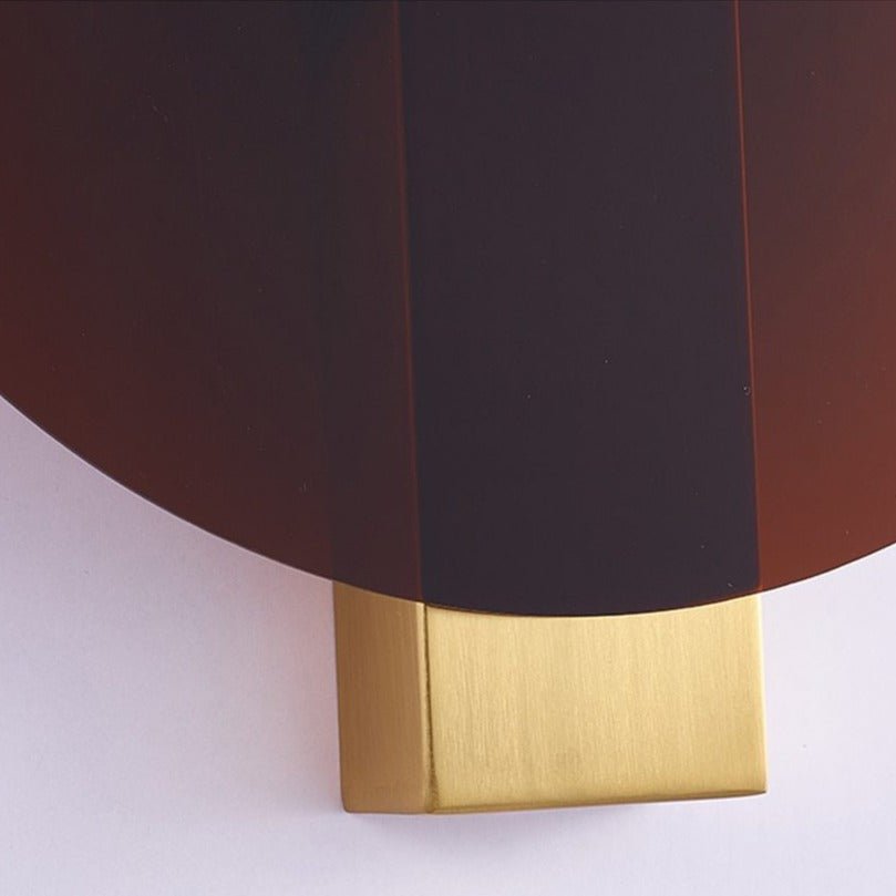 Modern Disc Shaped LED Wall Sconce - ELVI HOME