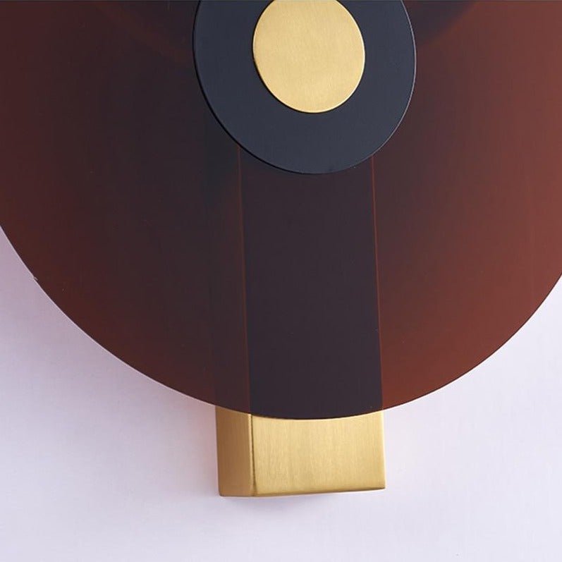 Modern Disc Shaped LED Wall Sconce - ELVI HOME