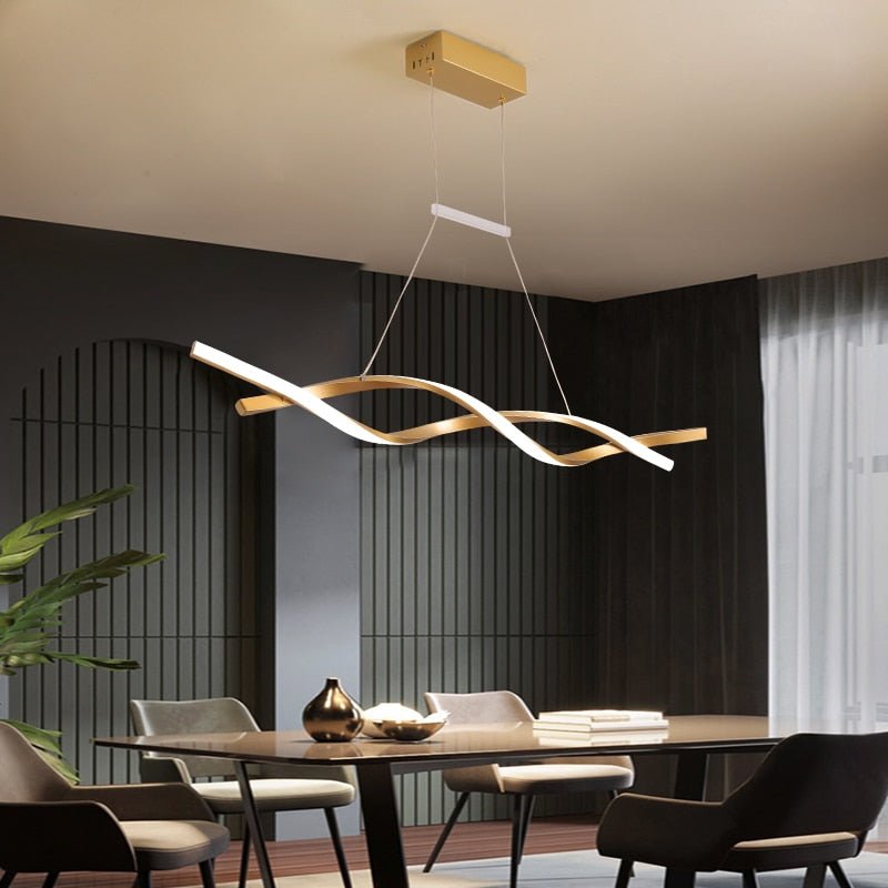 Modern Spiral Chandelier - ELVI HOME