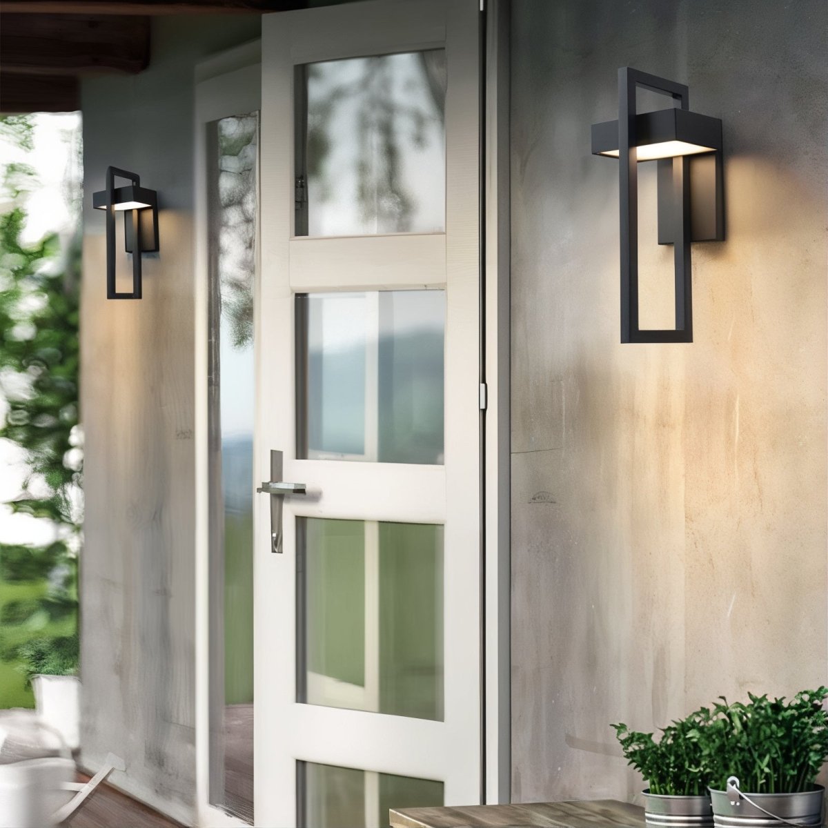 Morgan | Modern Waterproof LED Wall Light - ELVI HOME