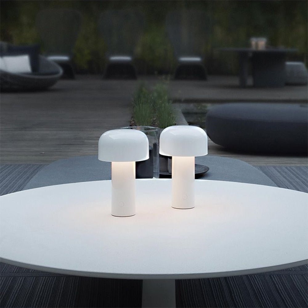 Mushroom | Rechargeable Table Lamp - ELVI HOME